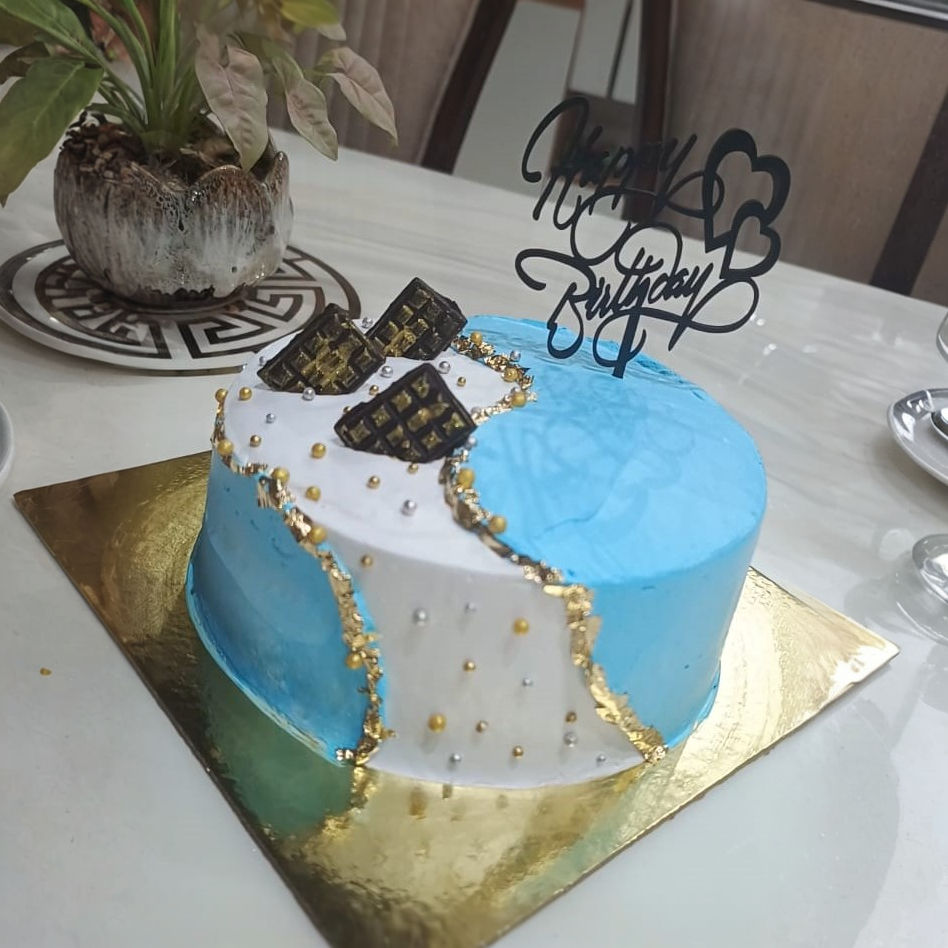 River Birthday Cake