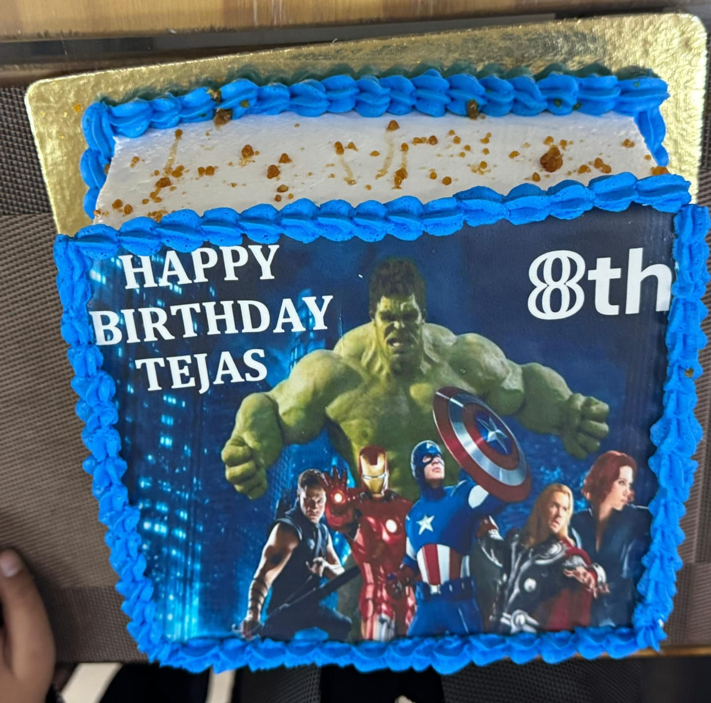 Avenger Photo Cake