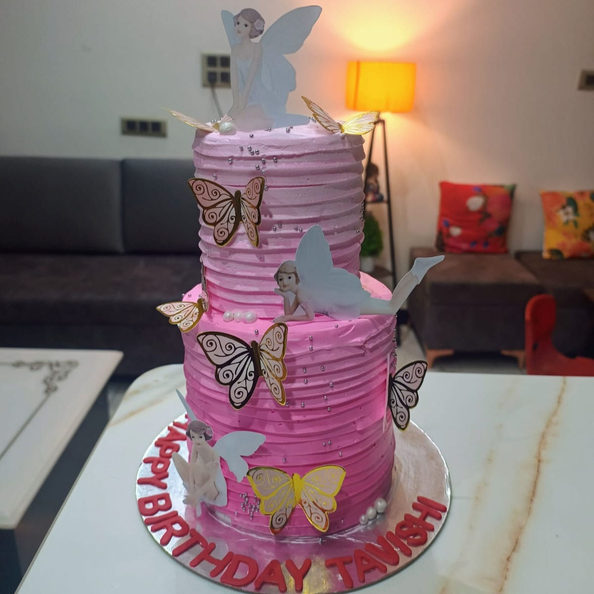 Angel Theme Cake