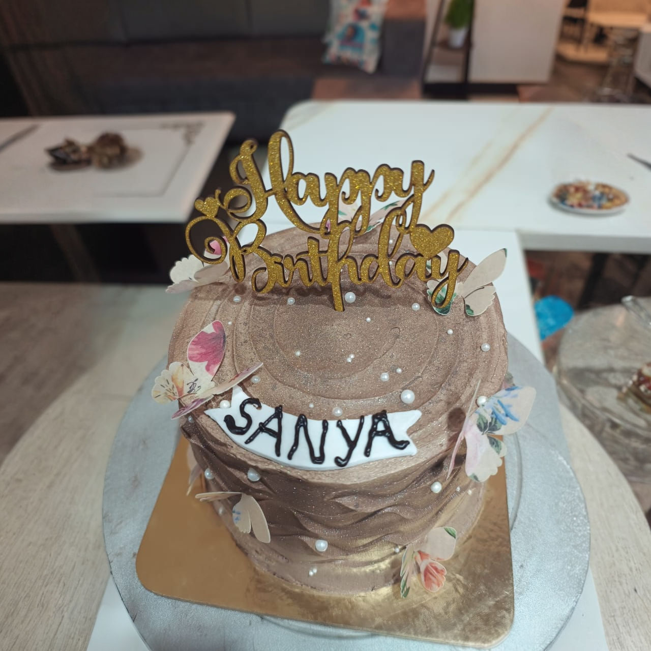 Ocean Wave Matalic Dust Cake