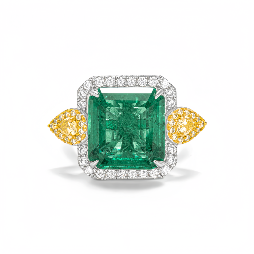 Regent Emerald Crown Ring