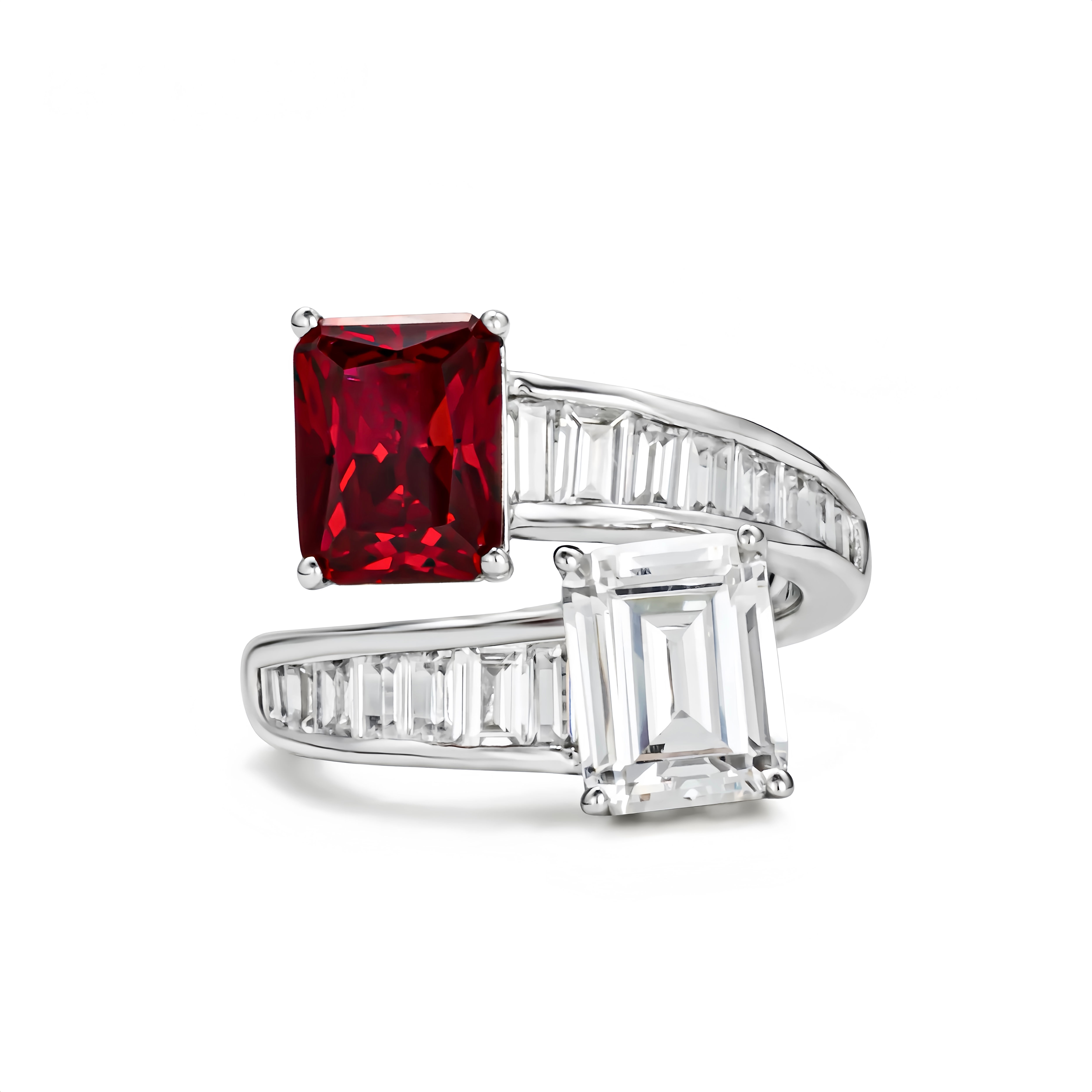 Orbit Ruby Dual Ring