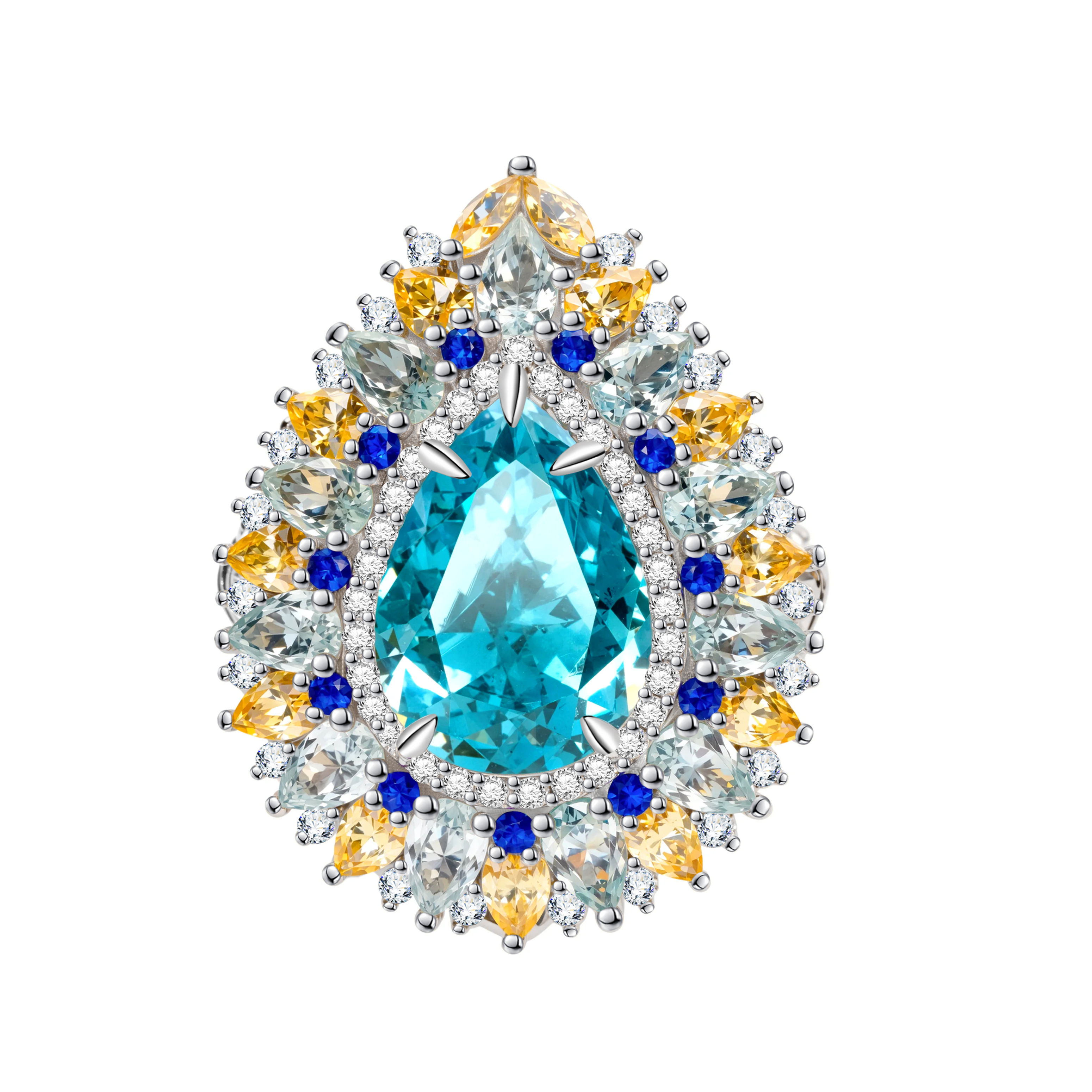 Fleur Garden Tear Ring