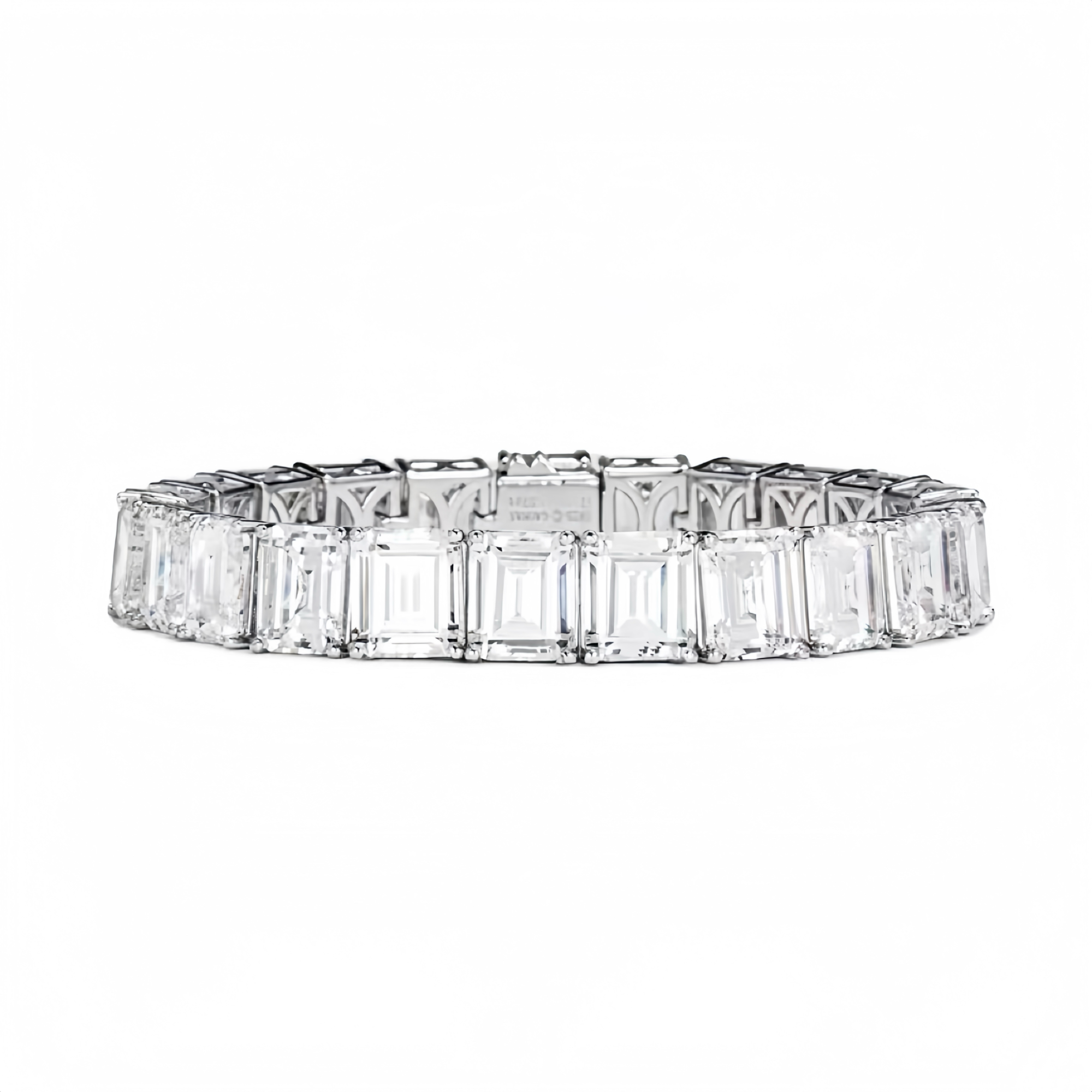 Aurora Crystal Line Bracelet