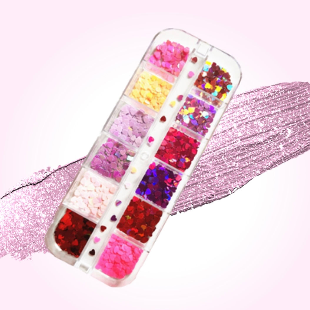 Heart & Butterfly Lash Decals