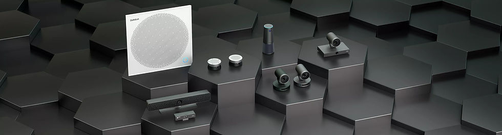 Cisco Webex and Zoom Certified uto Tracking Video Conference Camera, Speakermics, Speakerphones, Celing array Microphones and Unified communication devices