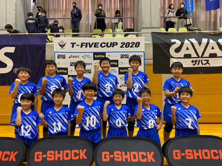 小学生チームT-FIVE CUP 参戦