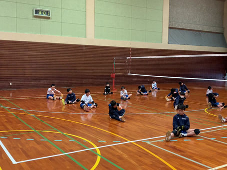 小学生へ僕たちが指導しました