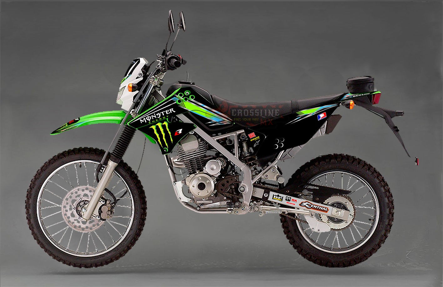 DECAL KLX150- Monster Energy ProCircuit