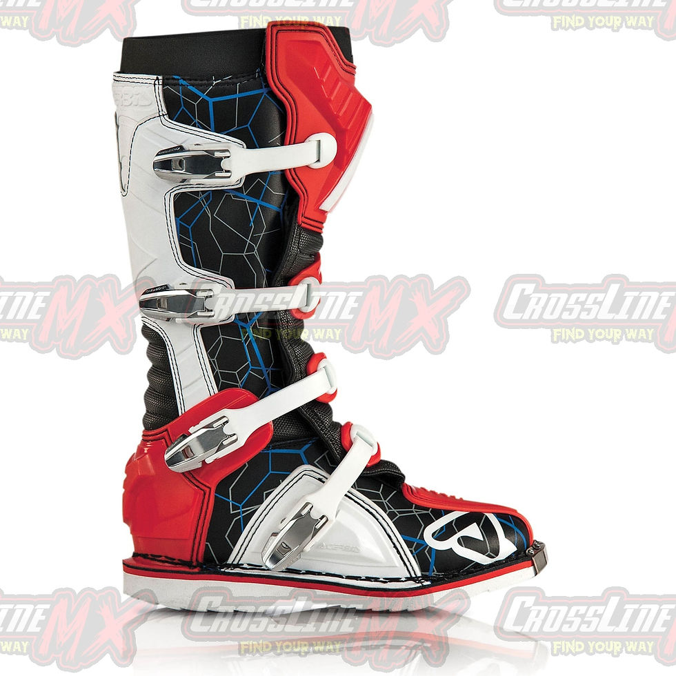 Thumbnail: Sepatu Cross Acerbis X-PRO V Merah Hitam Putih