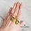 Thumbnail: Glam Crystal Teardrops Sea Green