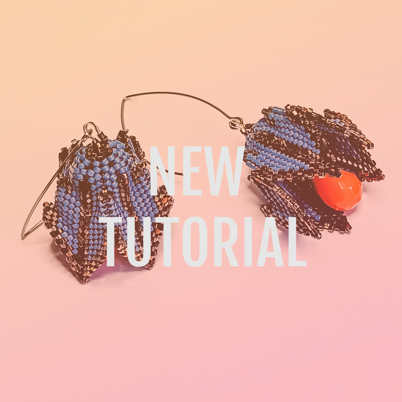 Thumbnail: Geometric Bluebell Earrings Tutorial