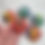 Thumbnail: Red Posie Brooch