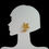 Thumbnail: Flower Power Earrings in Matte Gold
