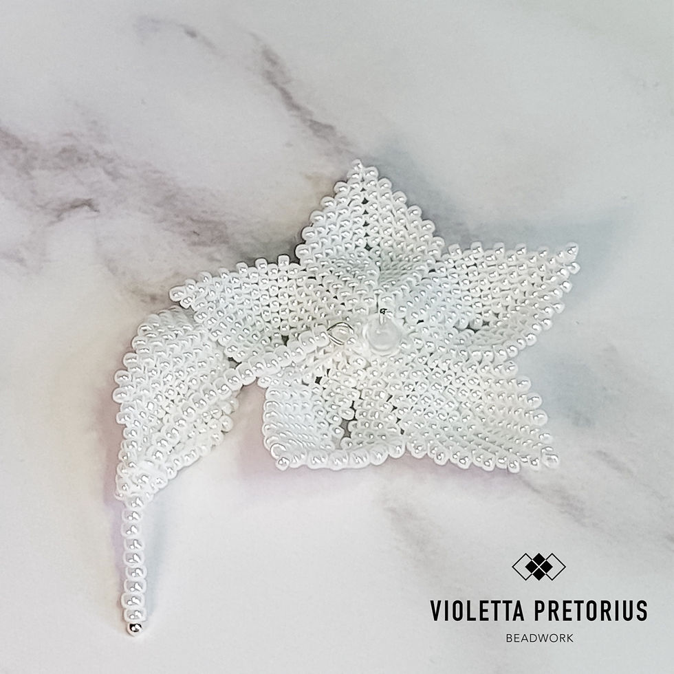 Thumbnail: Flower Power Earrings in Pearl White