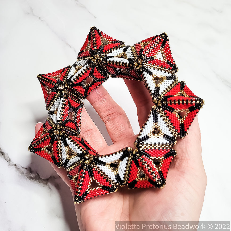 Thumbnail: Geometric Mobile Bangle