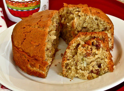 Boat friendly apple and walnut coffee cake recipe