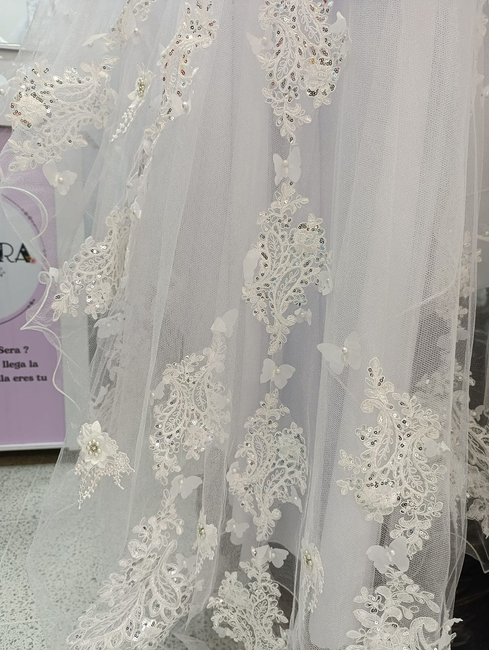 Miniatura: Vestido bautizo tipo princesa