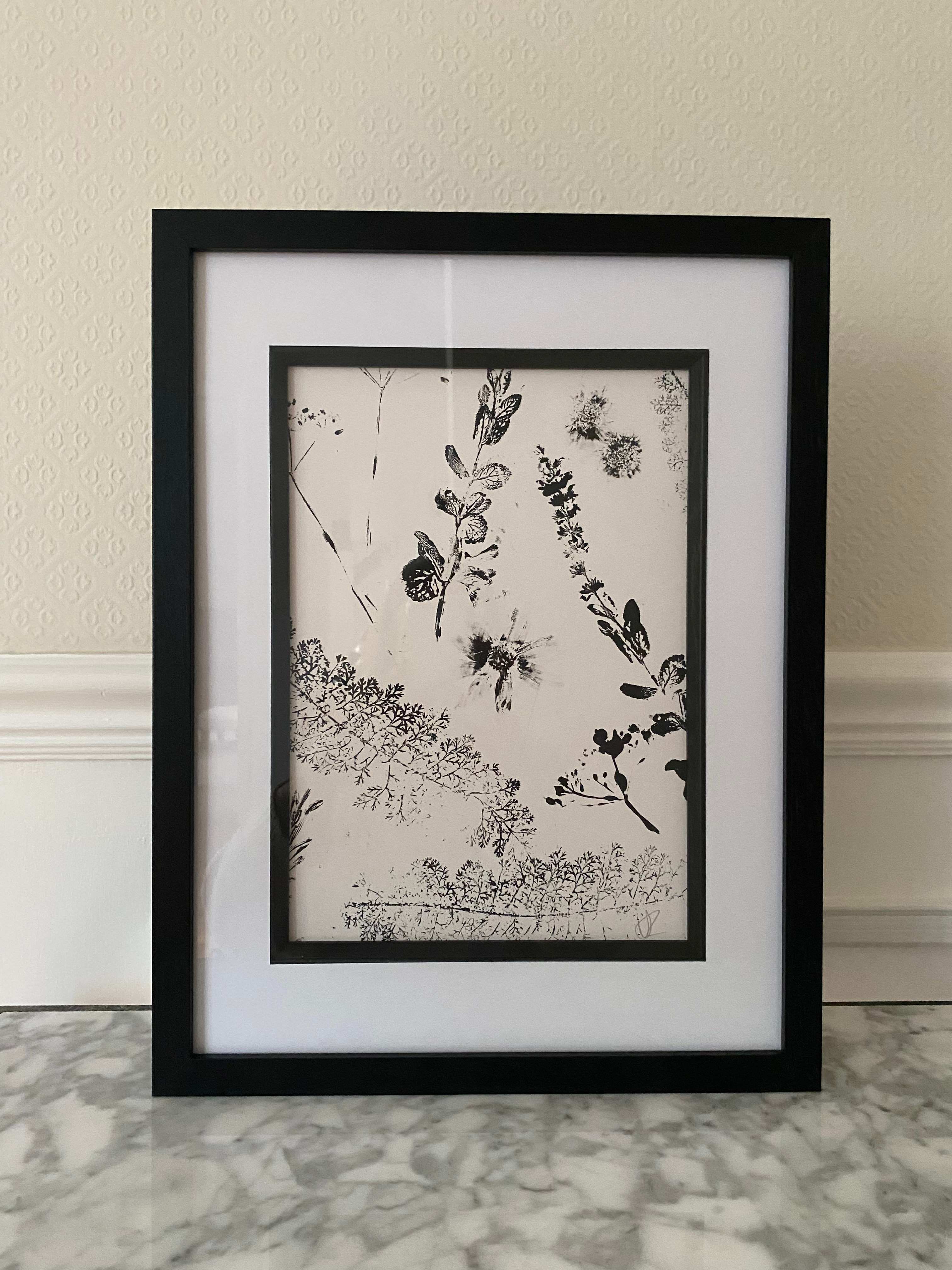 Flower print no. 16 - double mount