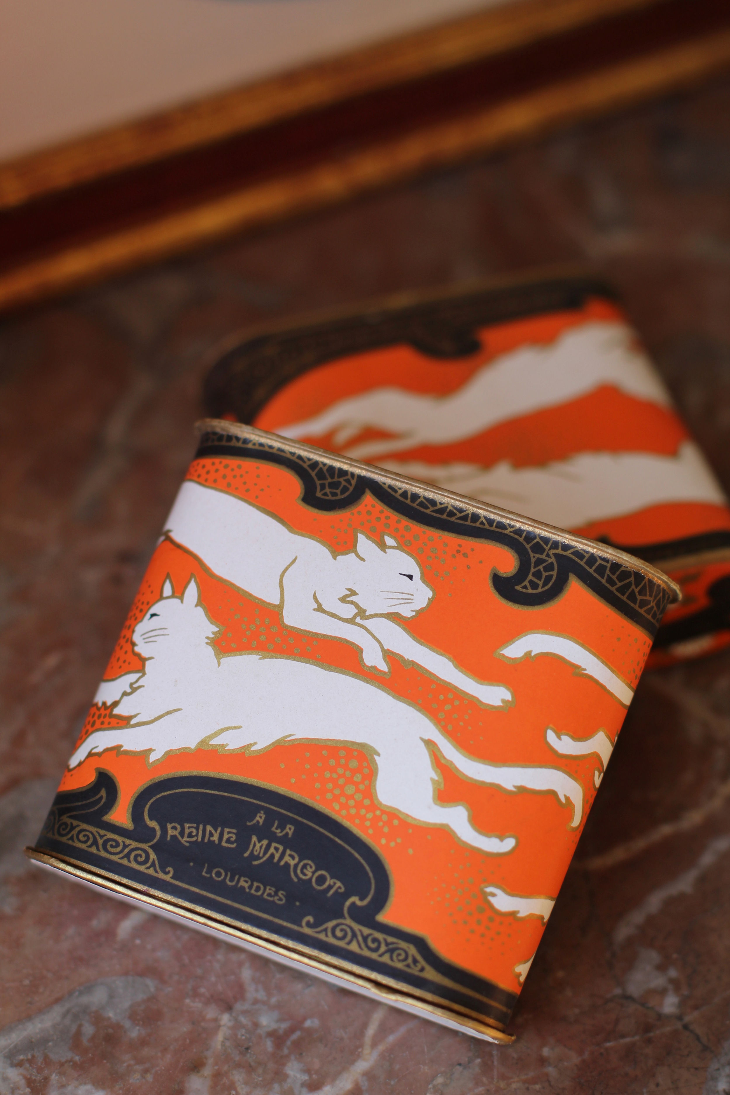 Boîtes Langues de chat - Art Déco c.1920