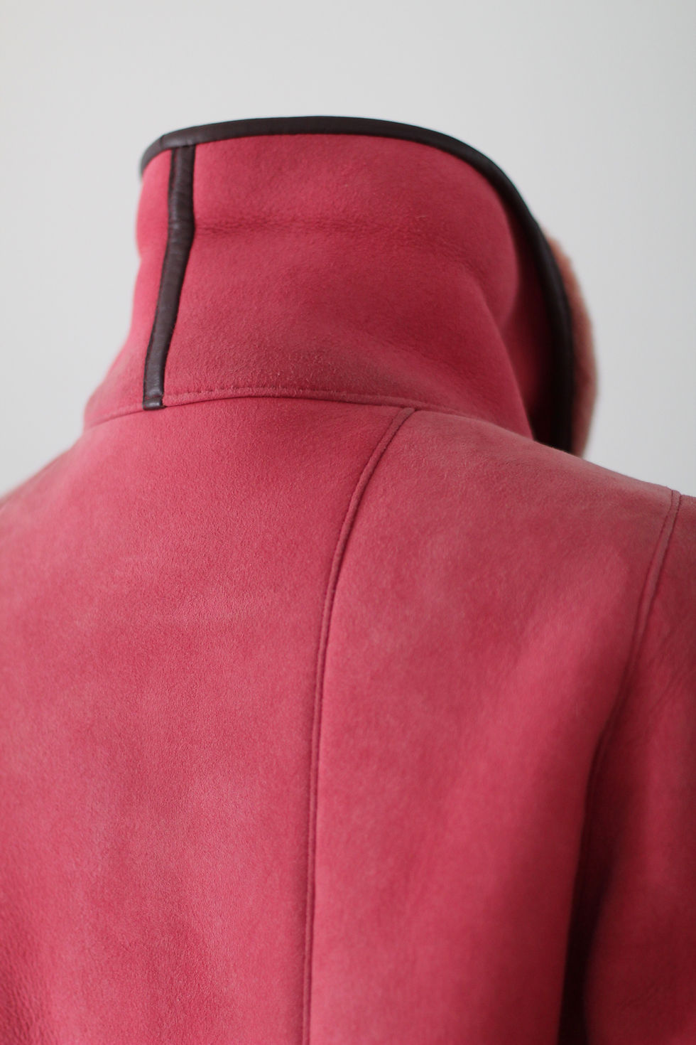 Miniature : Peau lainée rose - T.XS auM