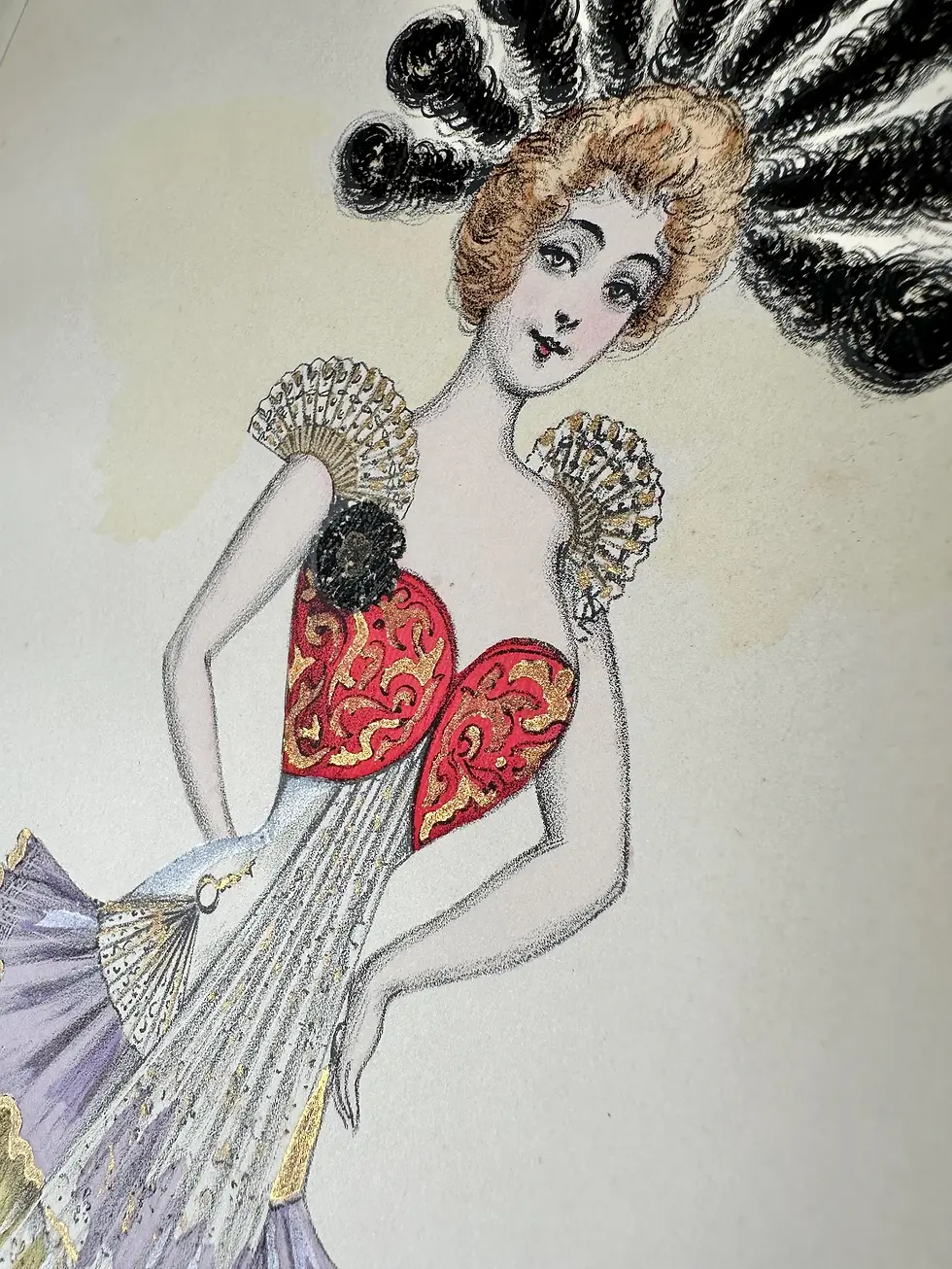 Miniature : RARE ! Livre c.1890 - Pour le Carnaval - L'Art & La Mode