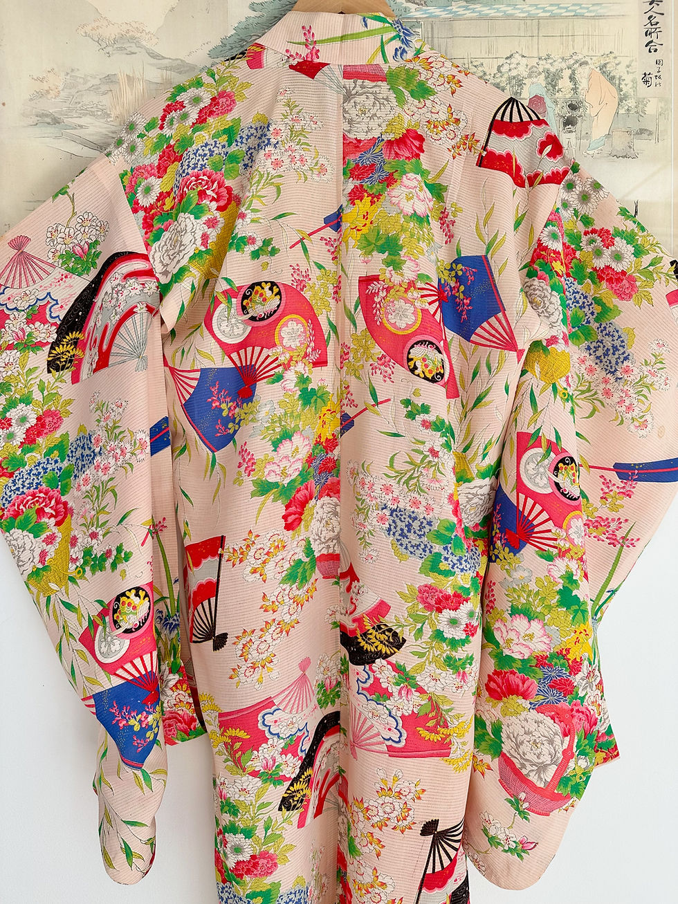 Miniature : Kimono antique en soie c.1920