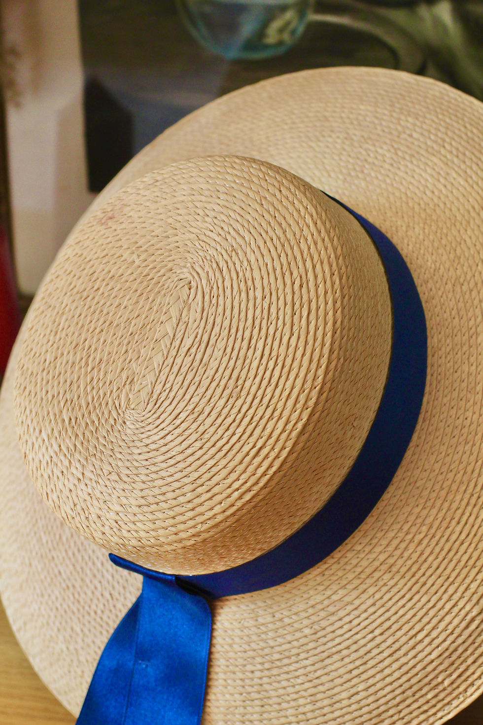 Miniature : Canotier vintage - Chapeau de gondolier Venise - Gran Voga