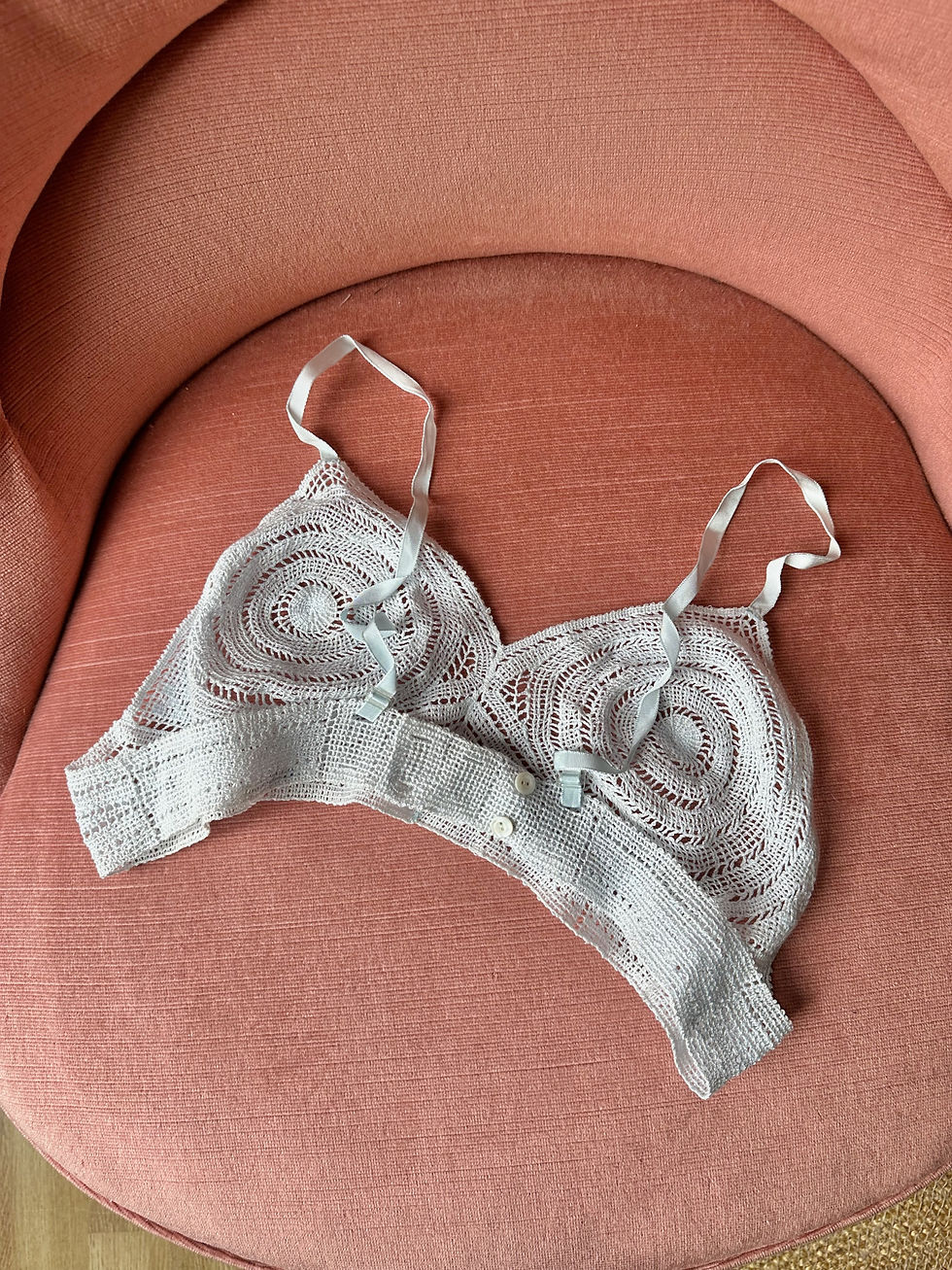 Thumbnail: Soutien-gorge crochet des années 1930