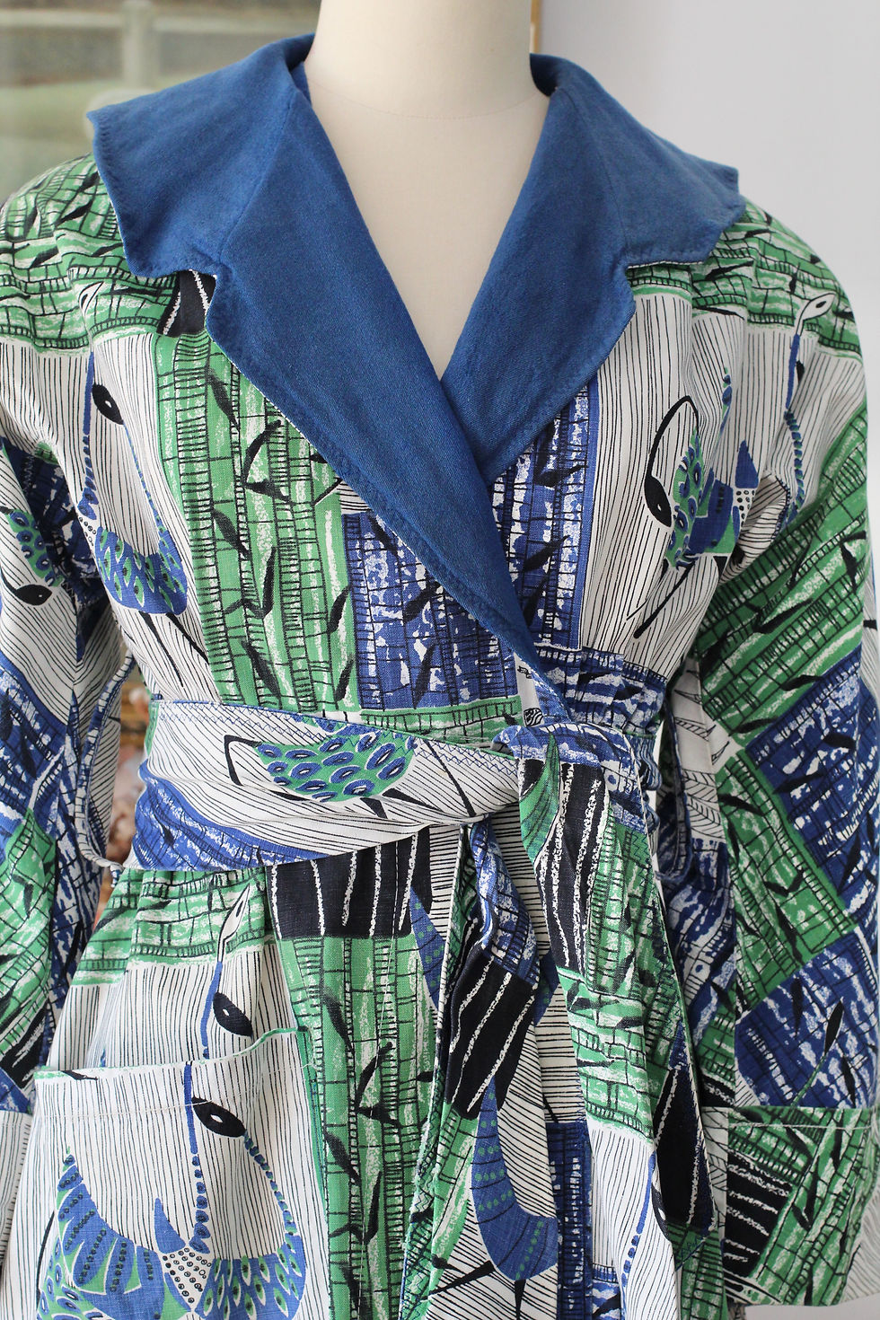 Miniature : Robe manteau des années 50 - T.XS/L