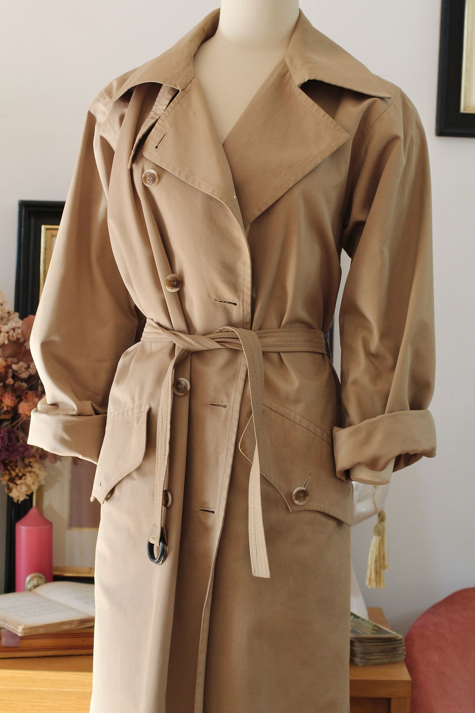 Miniature : Trench Yves Saint Laurent Rive Gauche c.1960/70