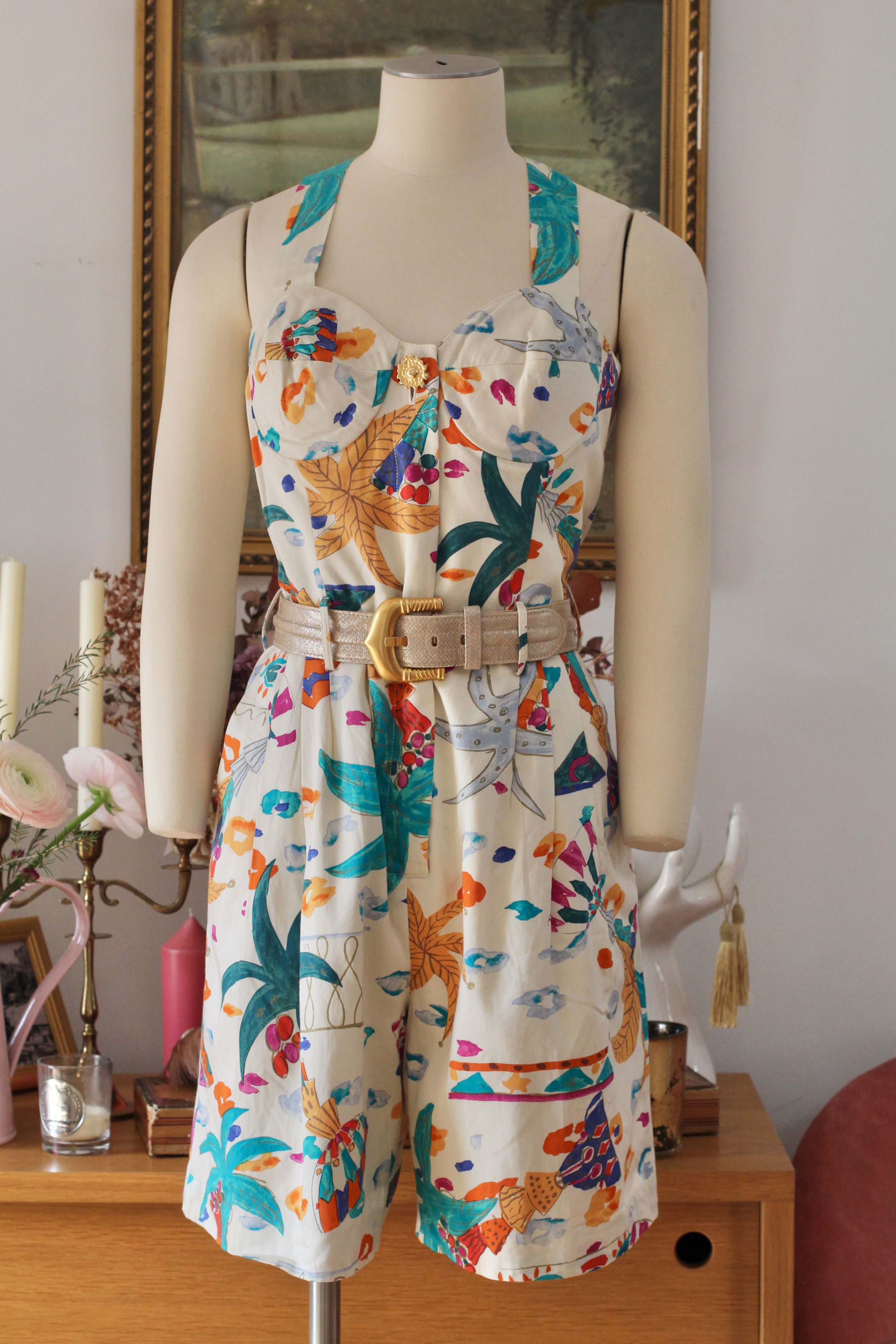 Combishort Louis Féraud - Années 80 - T.M/L