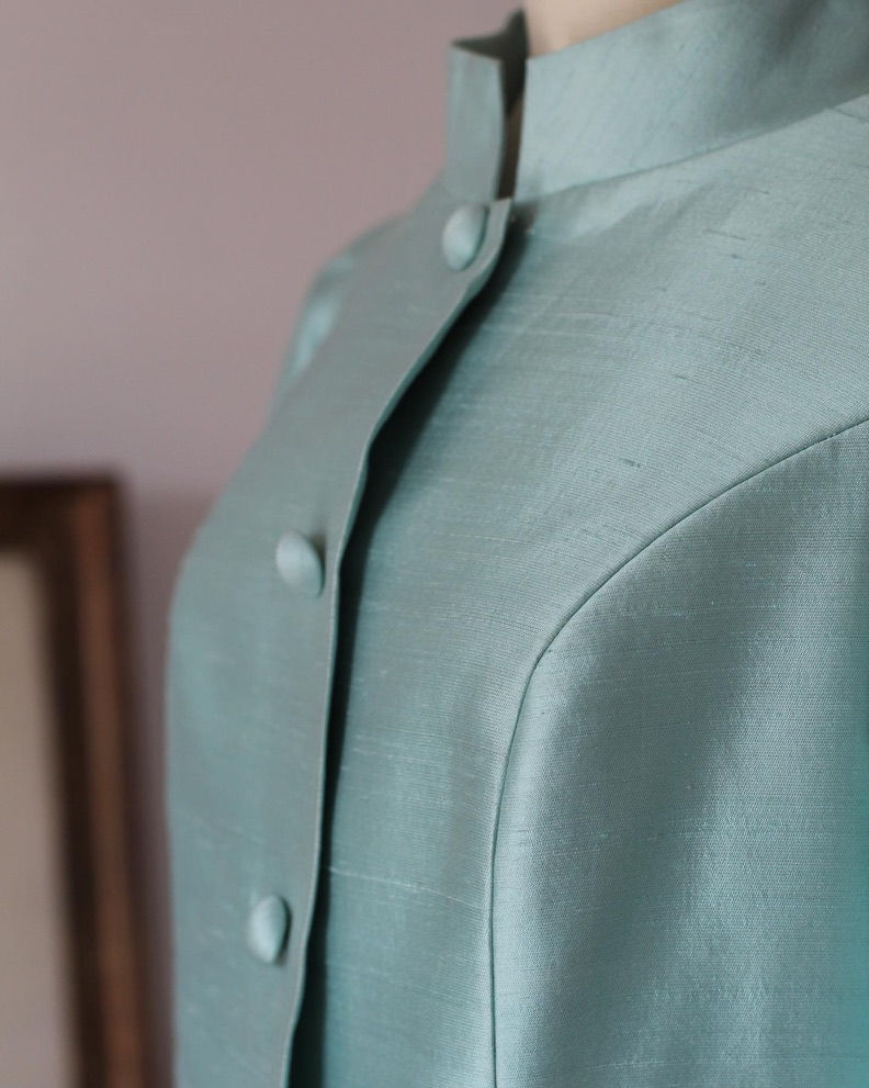 Thumbnail: Ensemble robe et manteau des années 60