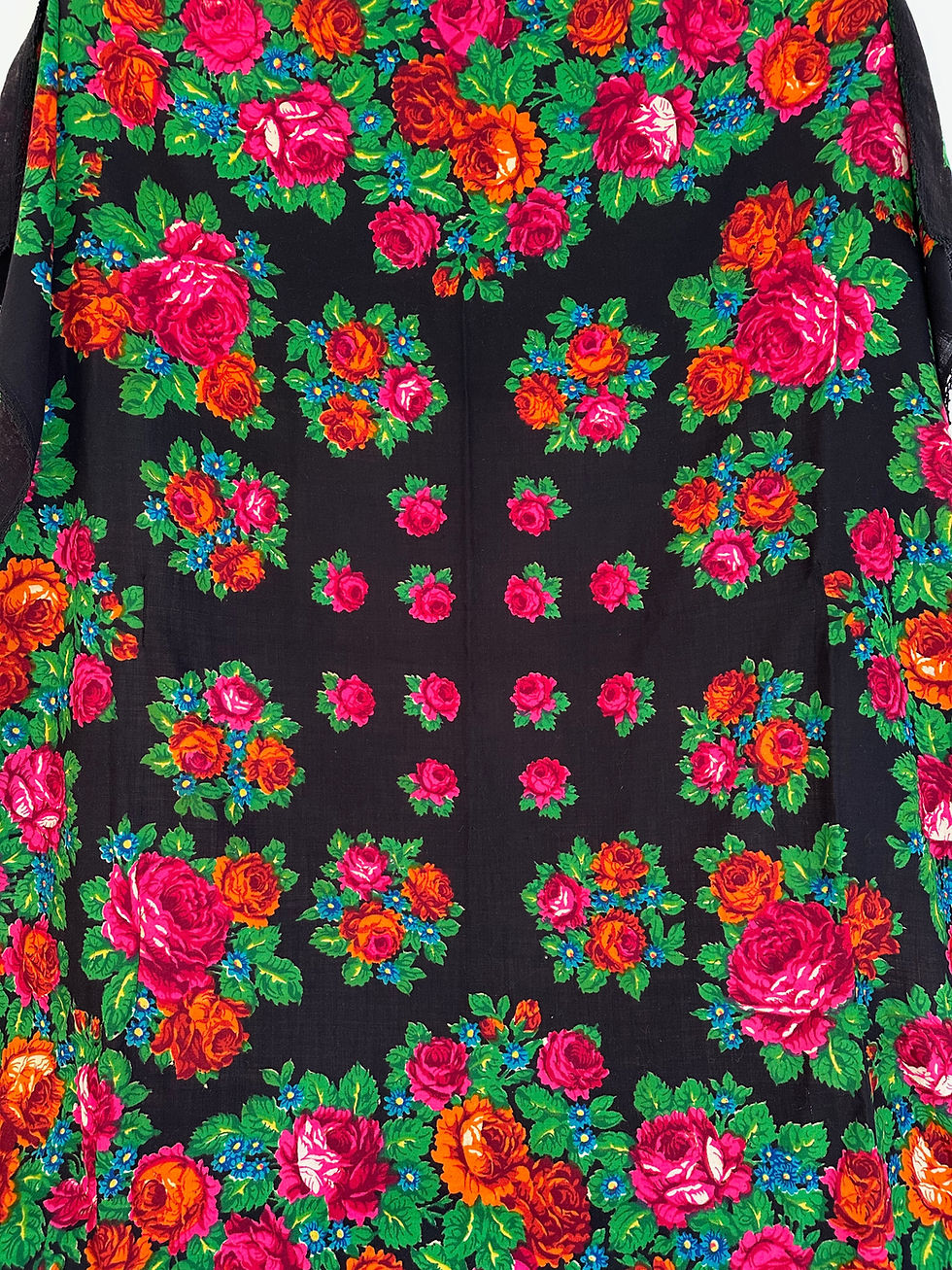 Miniature : Châle russe en laine