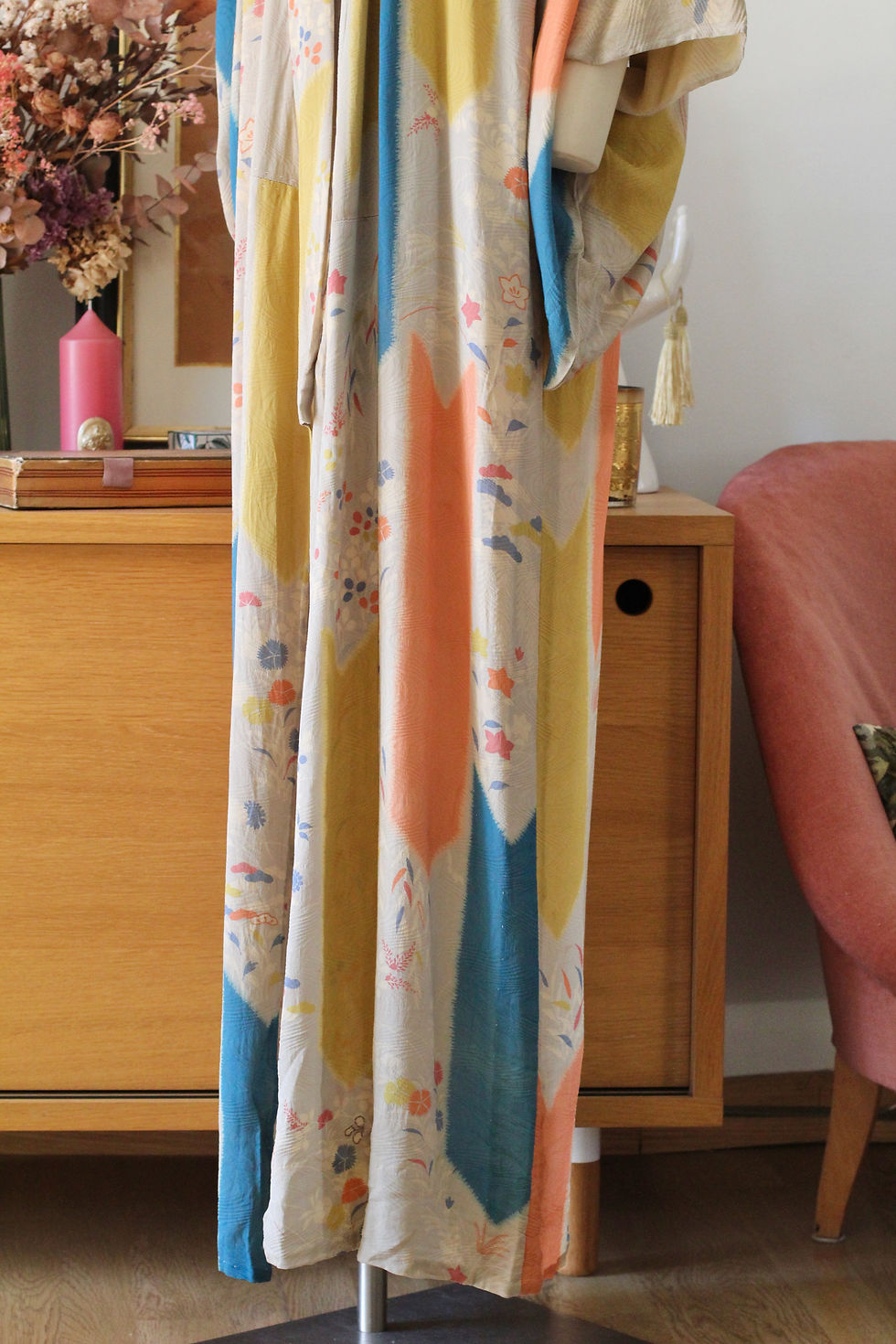 Thumbnail: Kimono en soie Art Déco c.1920