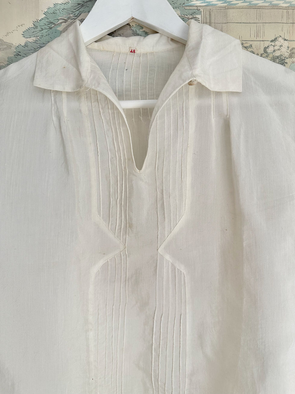 Miniature : Blouse vareuse vintage des années 1930 - Art Déco