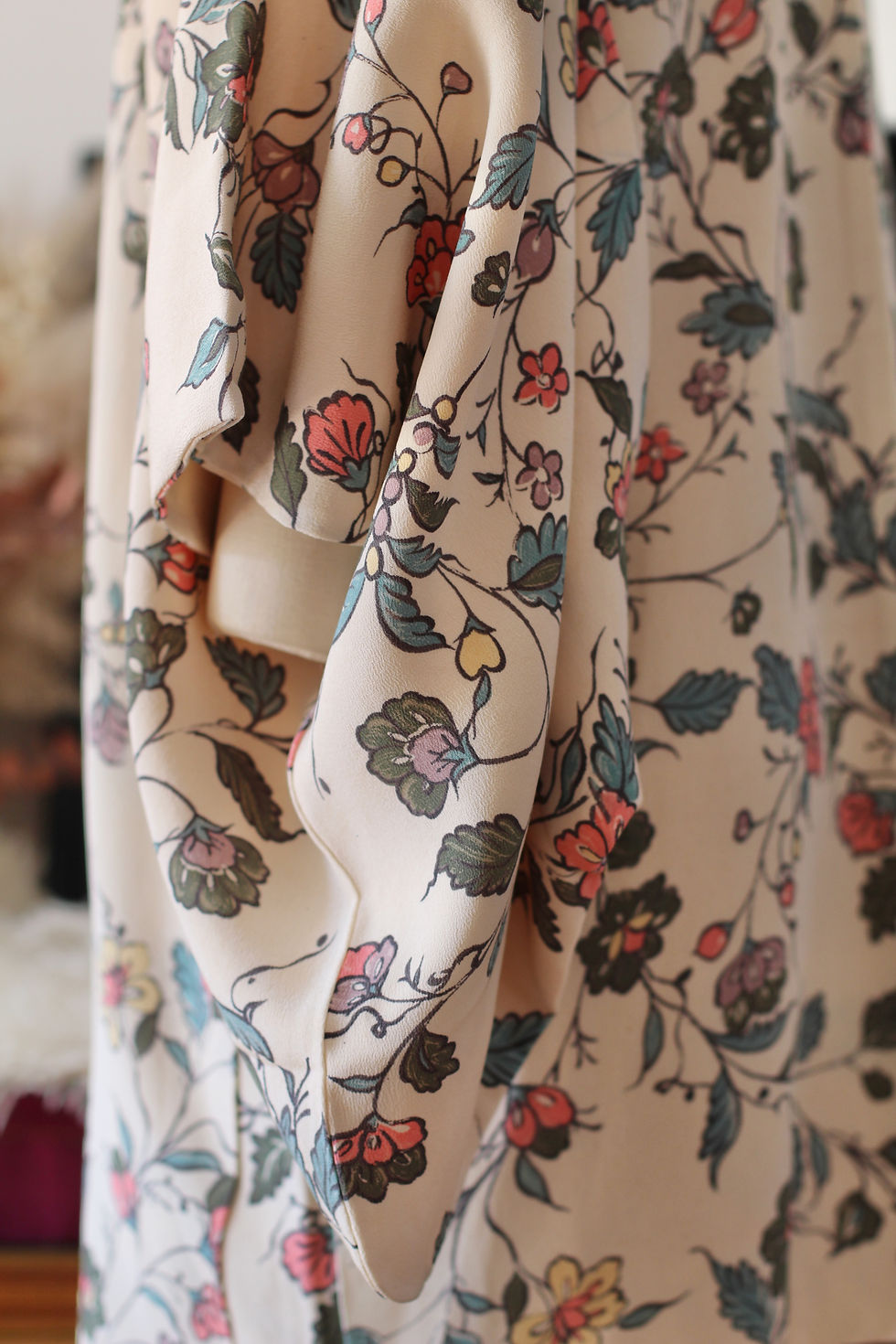 Thumbnail: Haori à fleurs c.1950/60