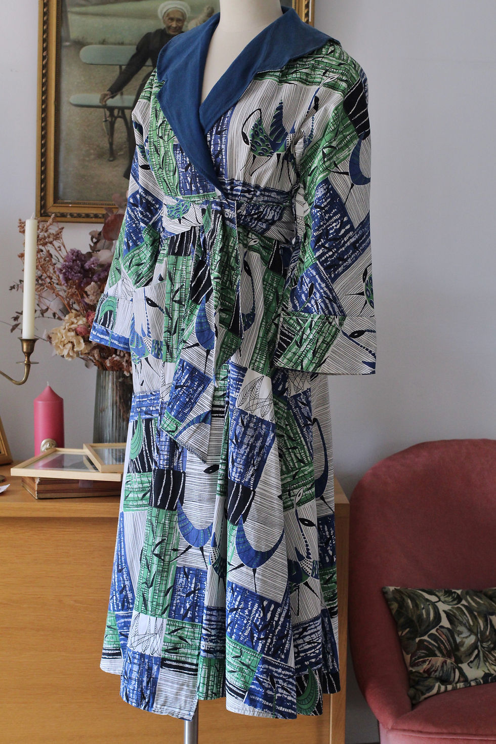 Miniature : Robe manteau des années 50 - T.XS/L