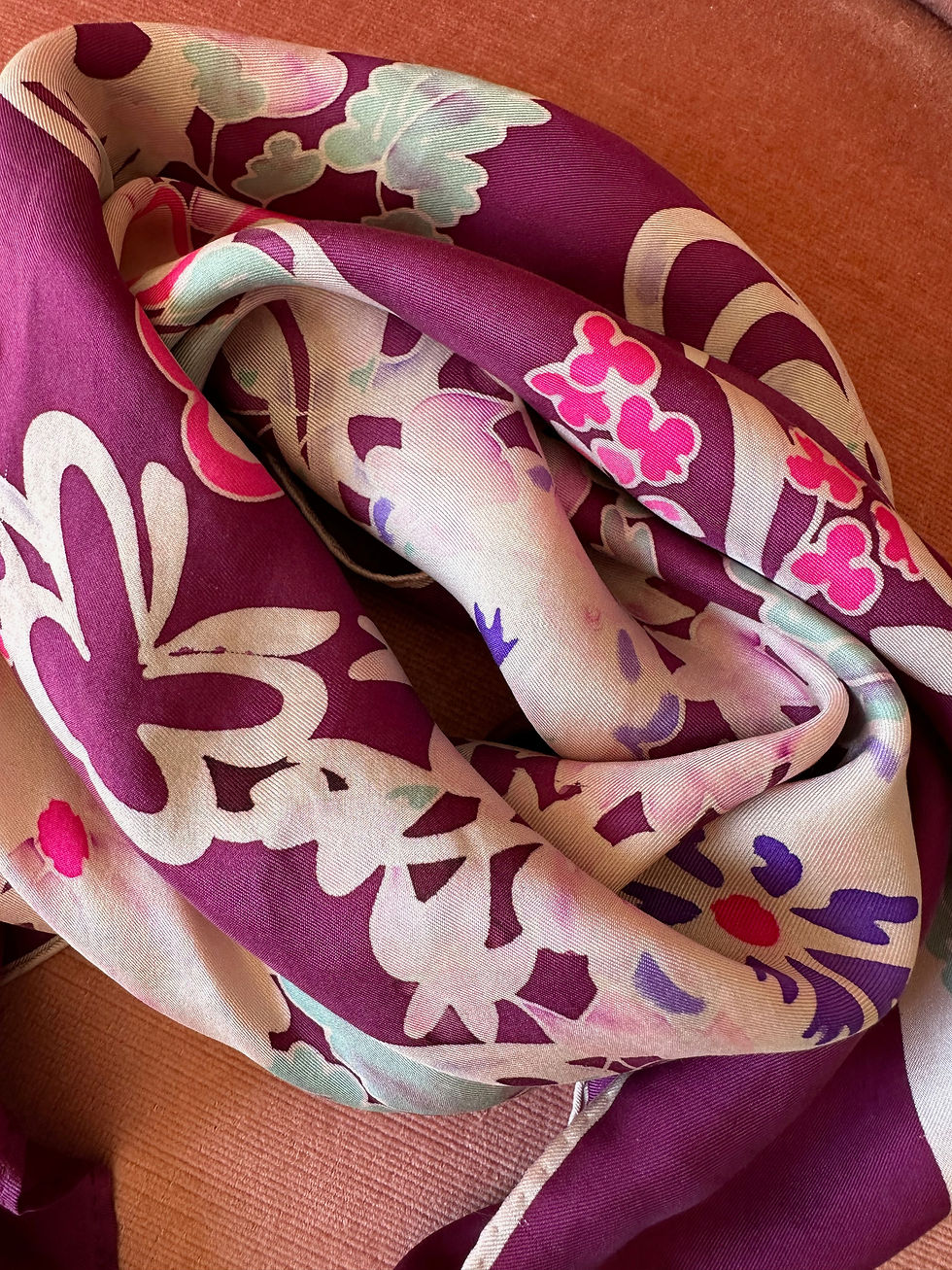 Thumbnail: Carré de soie c.1940