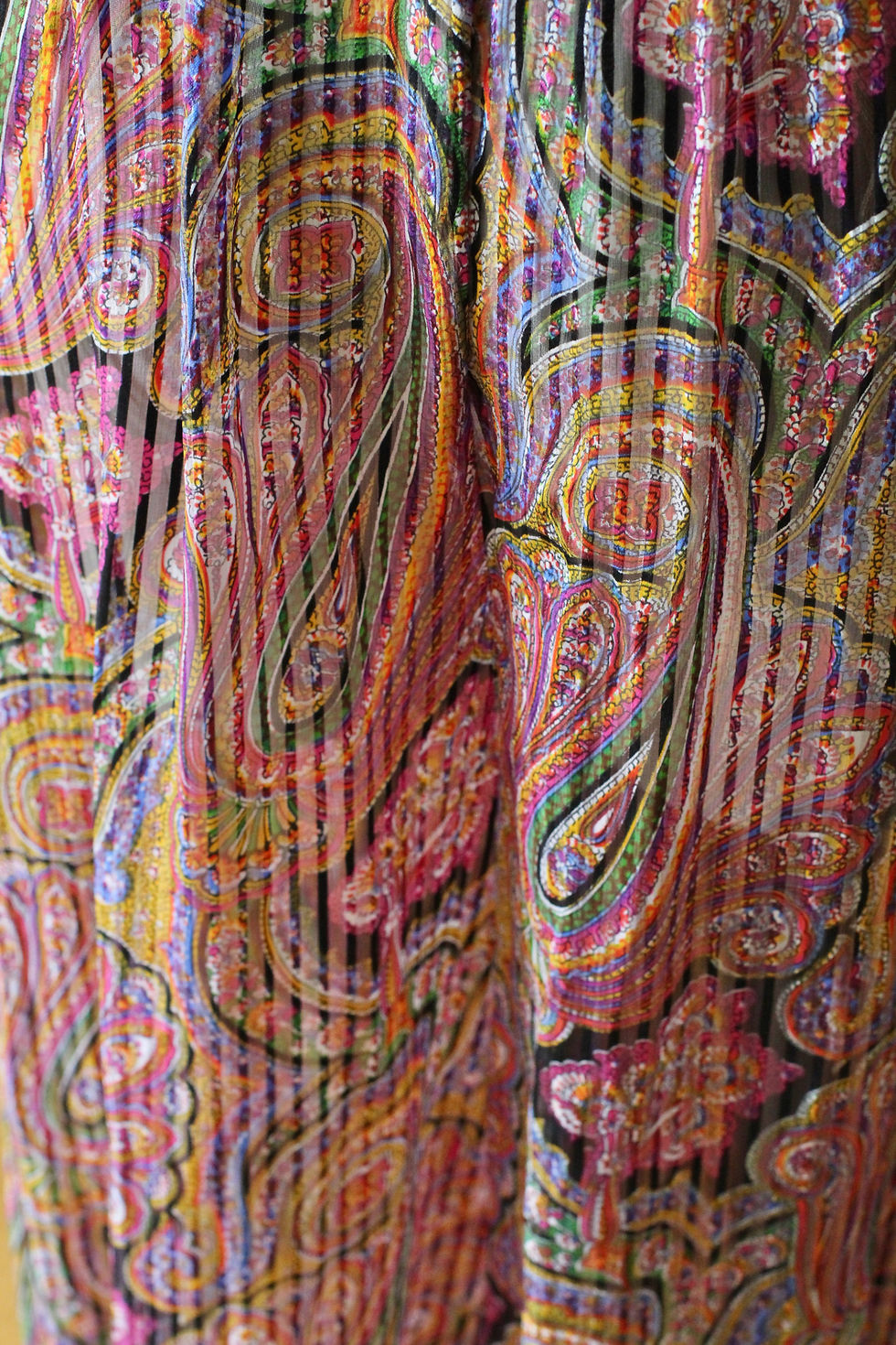 Miniature : Combinaison en soie c.1980 - XS/M