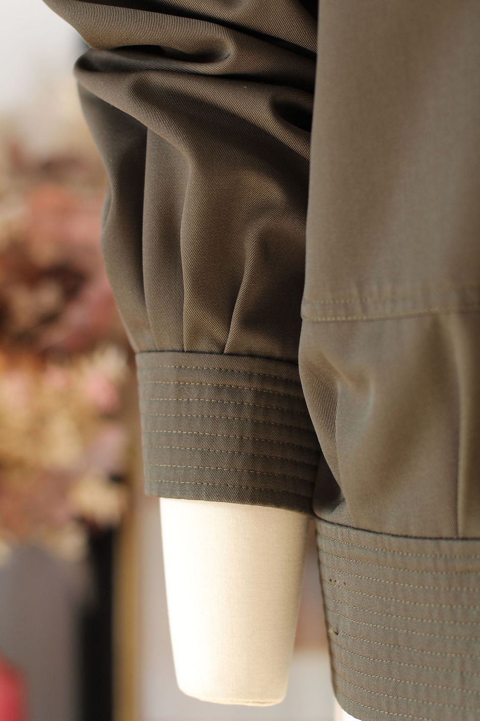 Thumbnail: Blouson Yves saint Laurent Rive Gauche c.1970 - T.XS/M