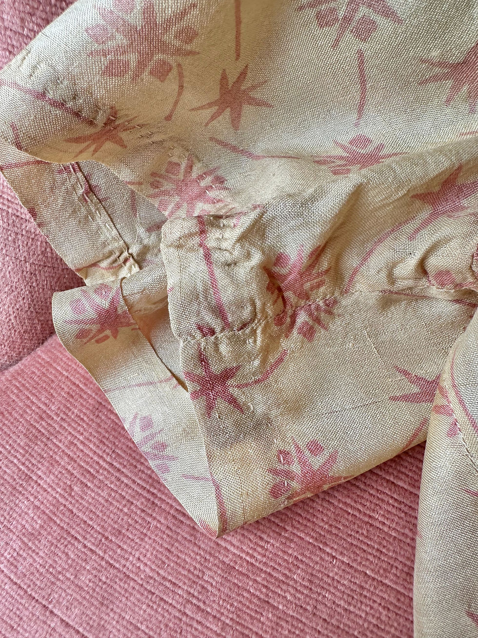Miniature : Blouse en pongé de soie c. 1930 - T.XS/S