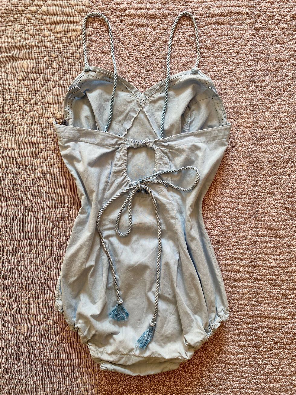 Thumbnail: Maillot de bain vintage des années 50 - T.XS