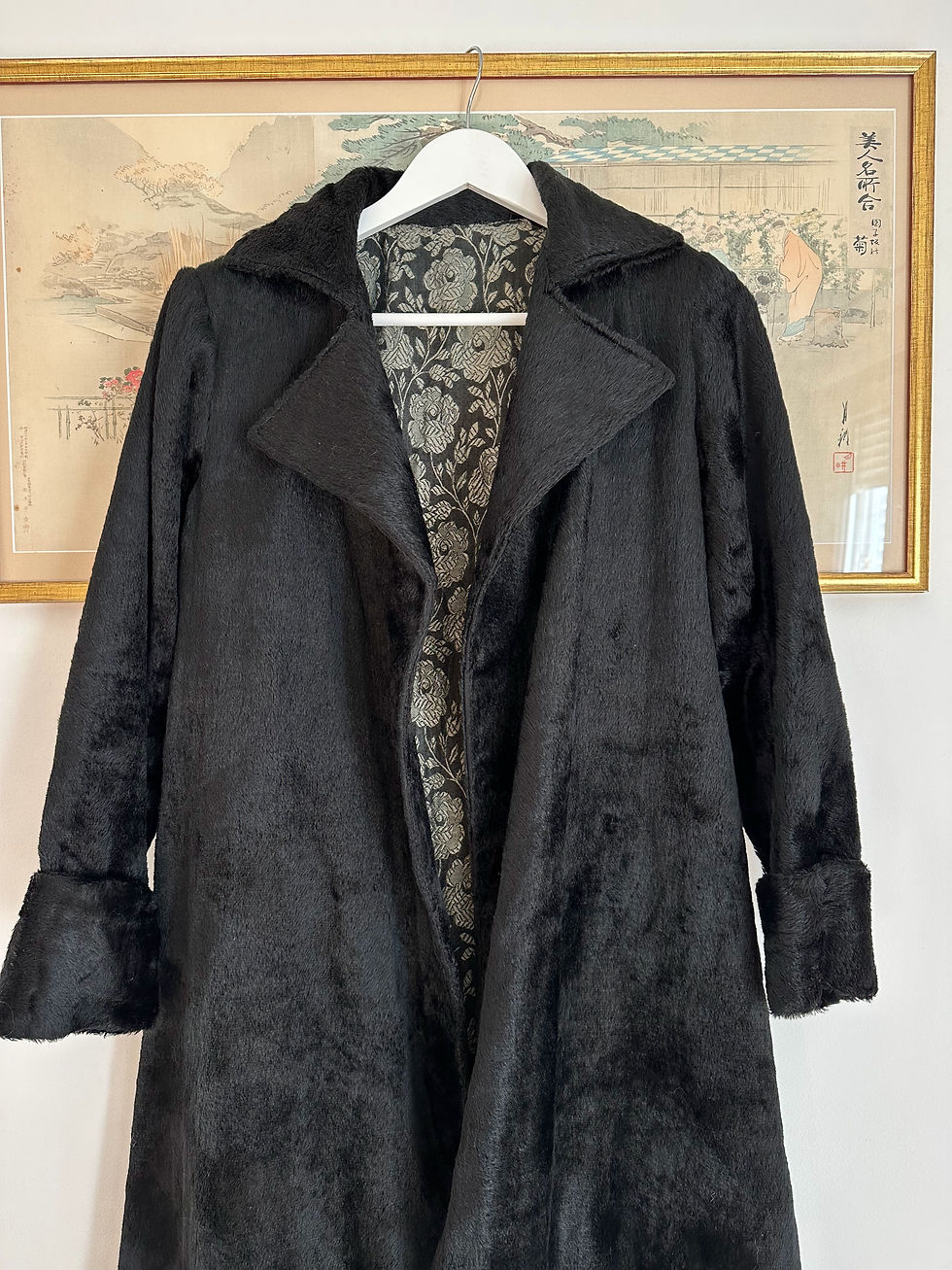 Miniature : RARE ! Manteau Art Déco c.1920