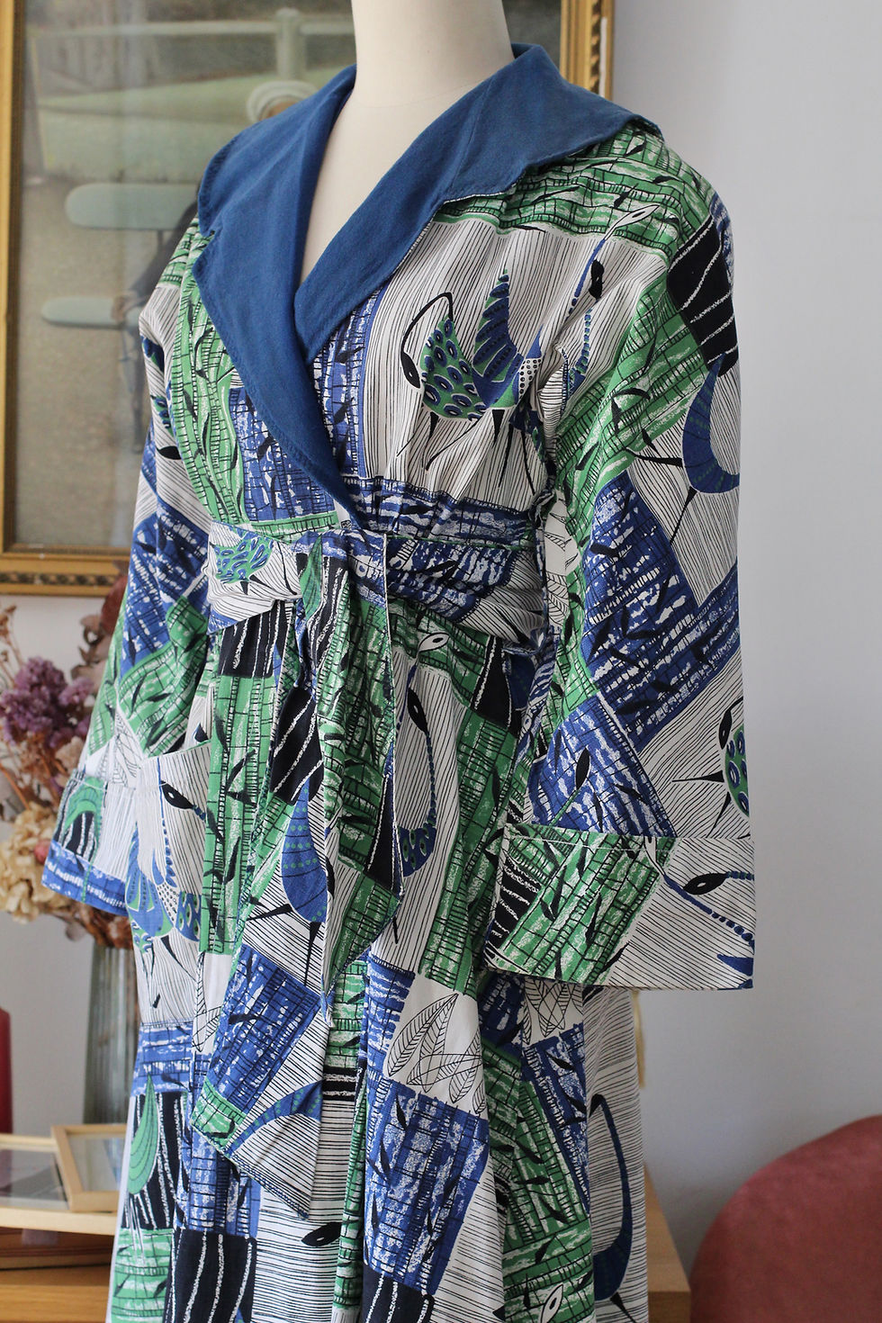 Miniature : Robe manteau des années 50 - T.XS/L