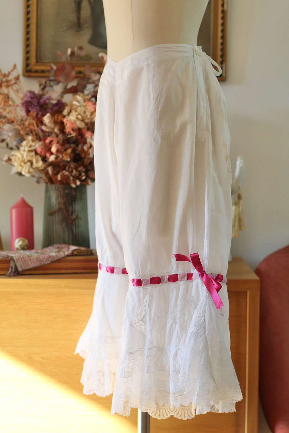 Miniature : Culotte fermée / Panty antique c.1900