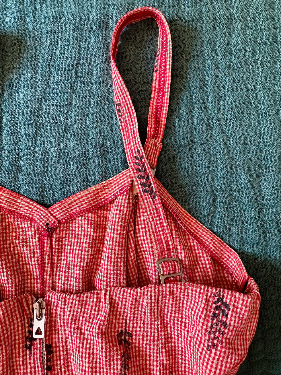 Miniature : Maillot 1pièce des années 50 - T.M