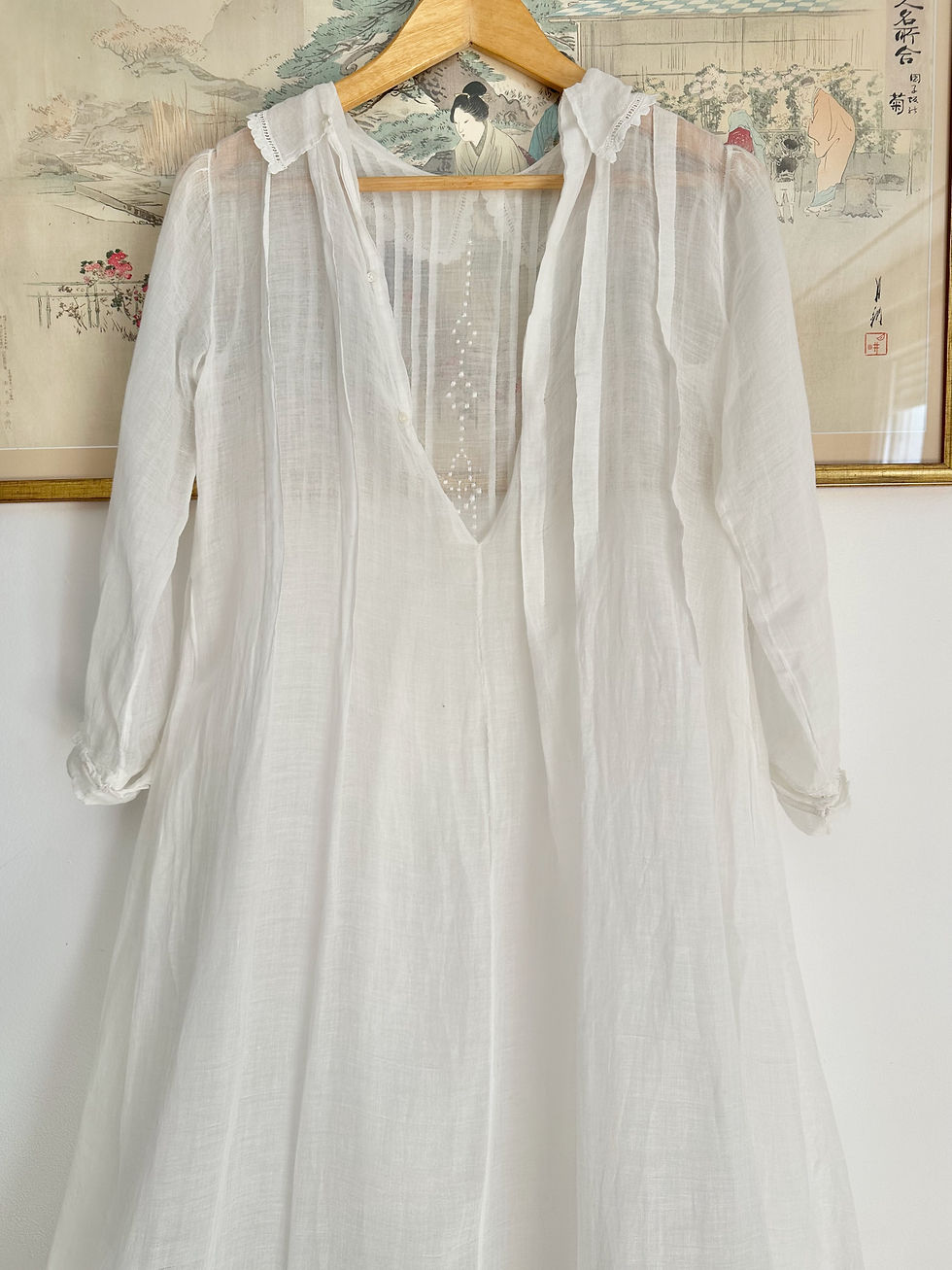 Miniature : Robe de communiante c.1930