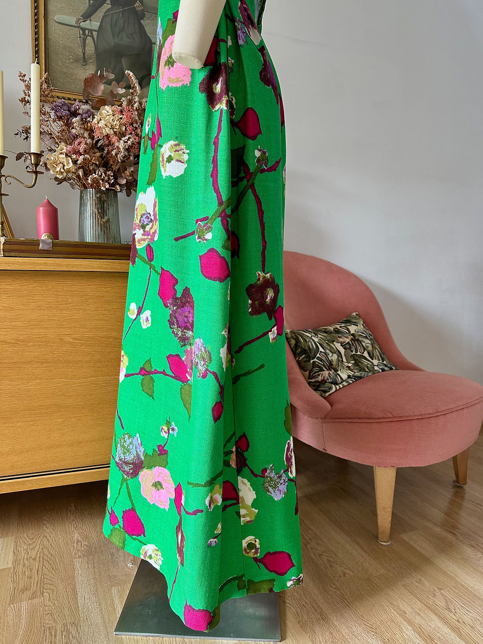 Miniature : Robe en lin des années 60 - T.XS/S