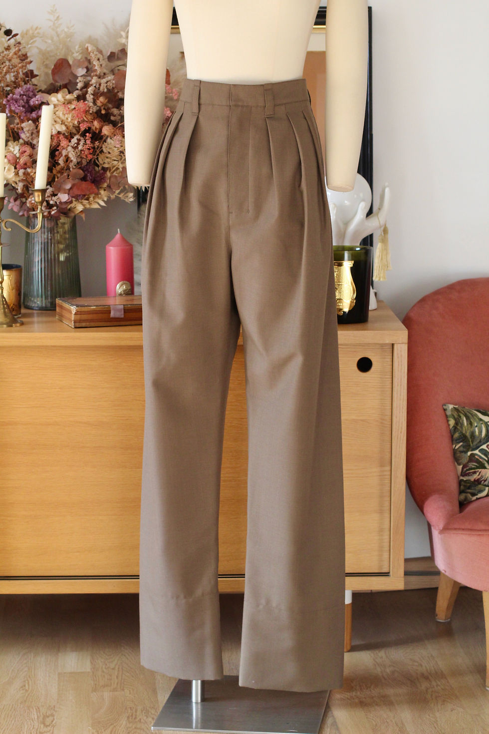 Miniature : Pantalon à plis Lemaire - T.M/L